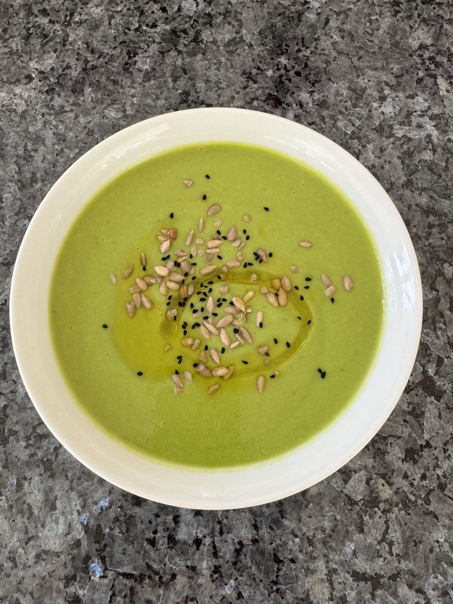 Minted Pea & Cannellini Bean Soup