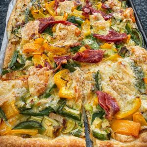 Favourite Weekend Puff Pastry Tray Bake