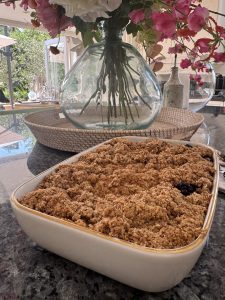 Summer Apple Crumble